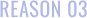 REASON 03